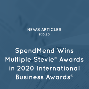 Spendmend Wins Multiple Stevie® Awards in 2020 International Business Awards®