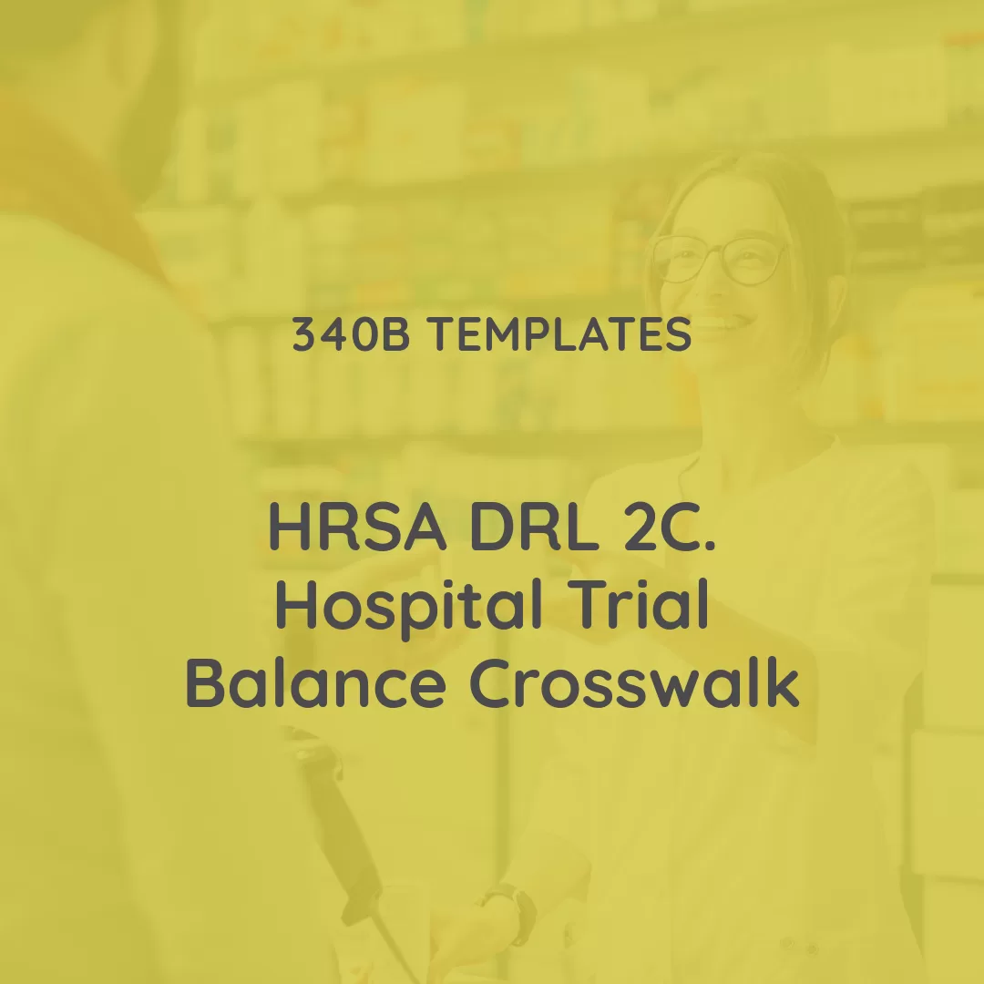 2C. Hospital Trial Balance Crosswalk Template Starter - SpendMend